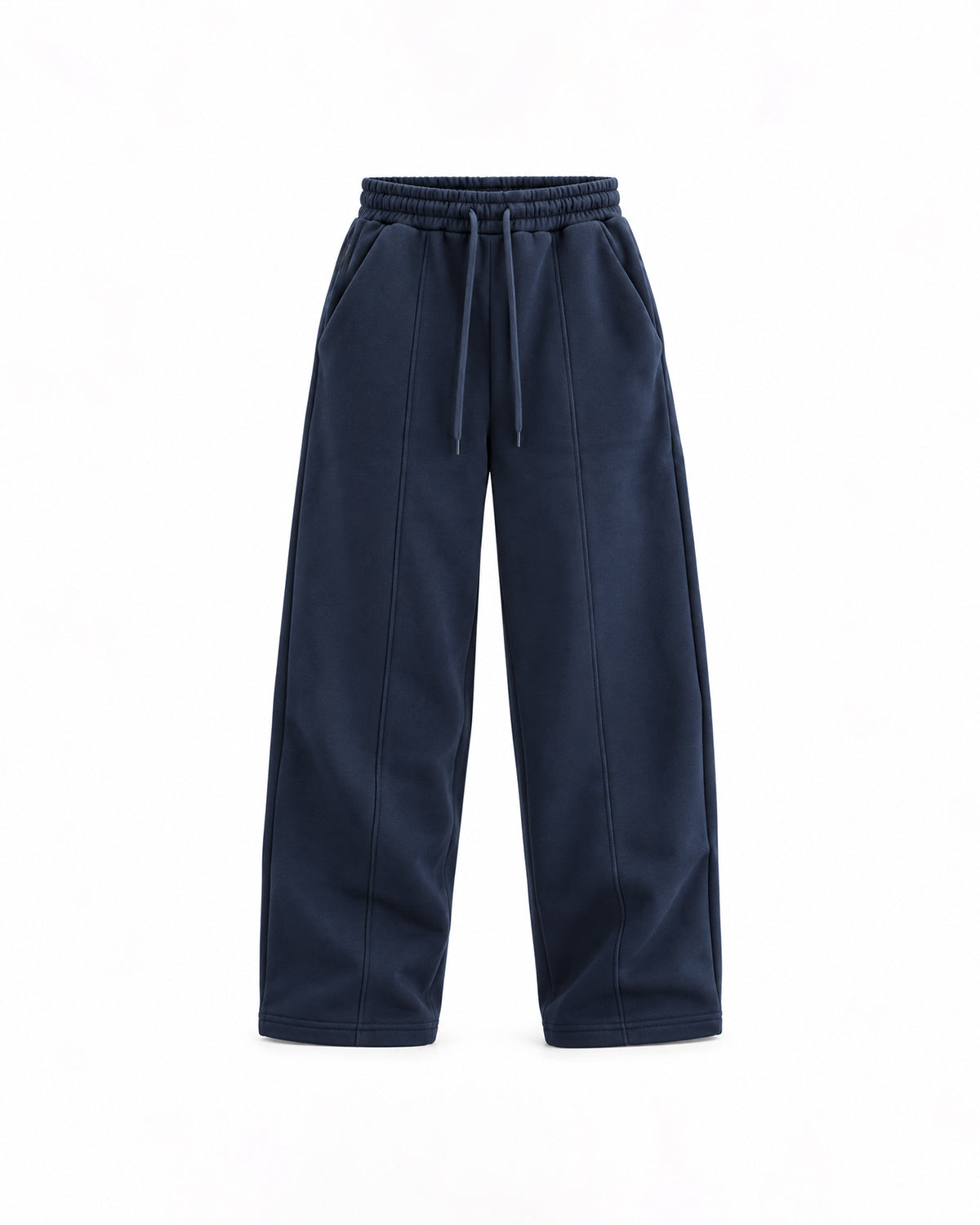 WIDE LEG FLEECE SWEATPANTS