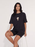FLOWER OVERSIZED T-SHIRT