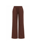 HIGH-WAIST DRAWSTRING WIDE-LEG SWEATPANTS