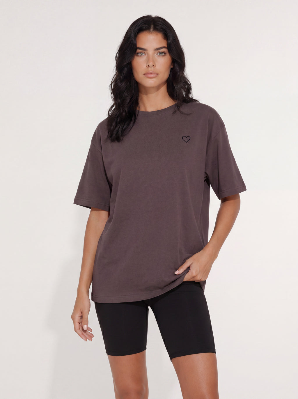 PIXEL HEART OVERSIZED T-SHIRT