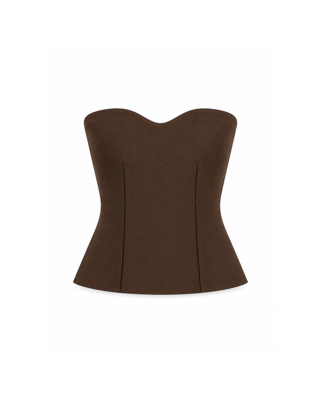 STRAPLESS SWEETHEART CORSET TOP