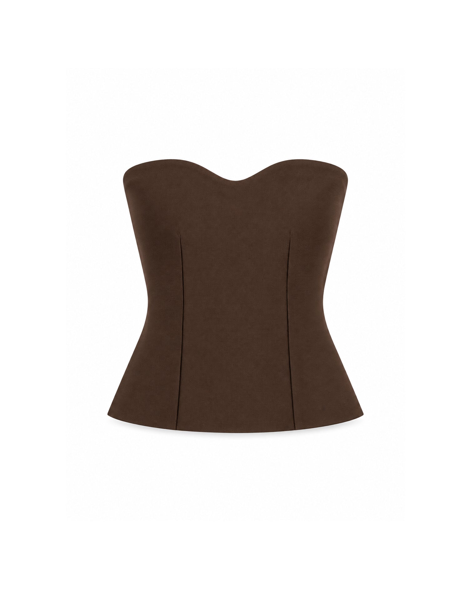 STRAPLESS SWEETHEART CORSET TOP