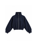 HIGH-NECK ZIP-UP JACKET