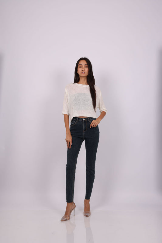 DARK BLUE SLIM FIT JEANS