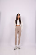 RIBBED HIGH WAIST LEGGINGS