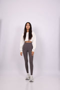 RIBBED HIGH WAIST LEGGINGS