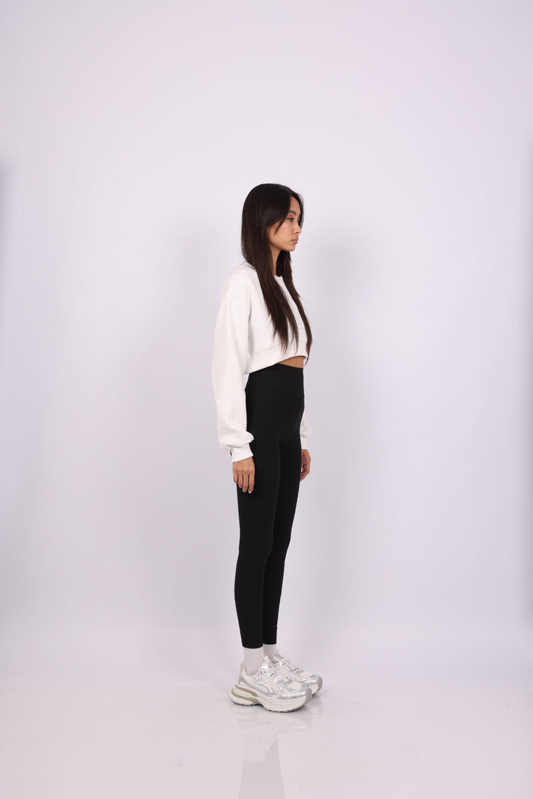 RIBBED HIGH WAIST LEGGINGS