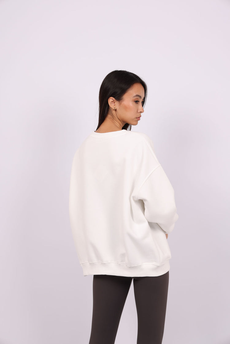 POSITIVE VIBES OVERSIZED SWEATSHIRT