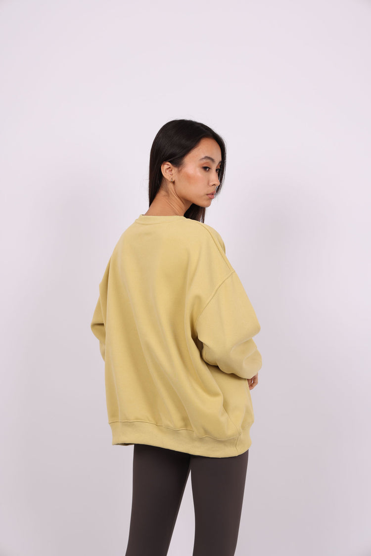 POSITIVE VIBES OVERSIZED SWEATSHIRT
