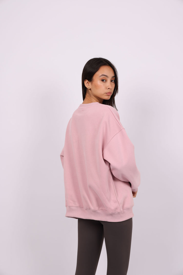 POSITIVE VIBES OVERSIZED SWEATSHIRT