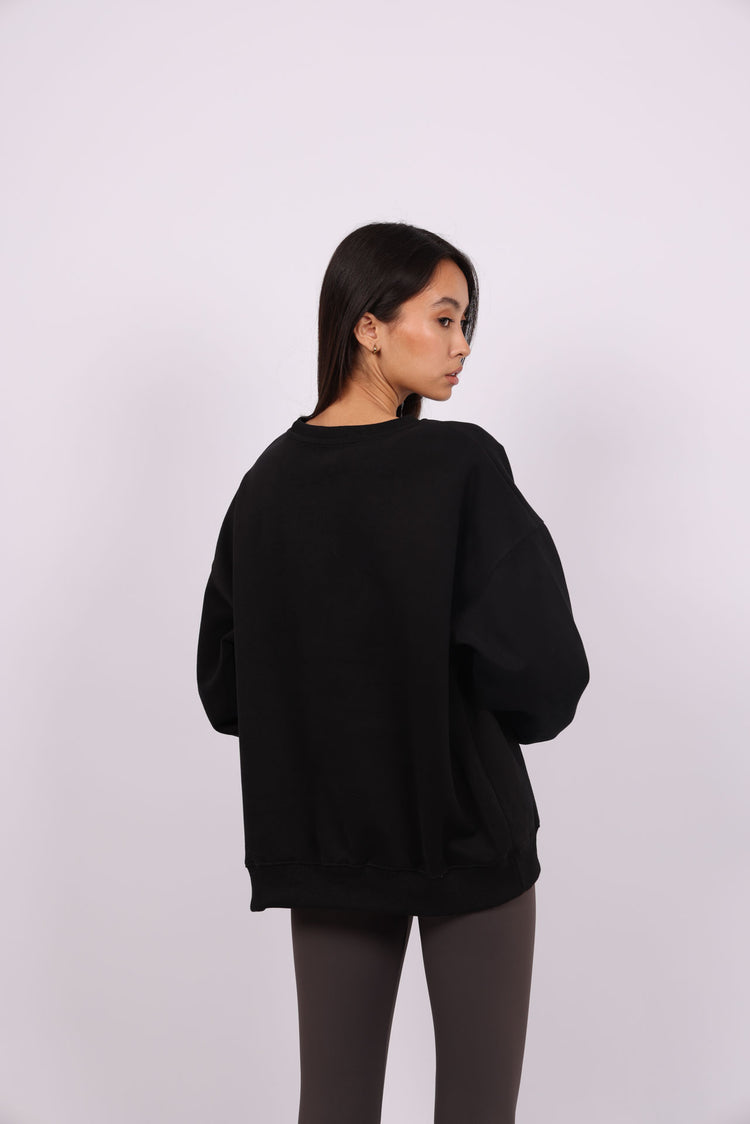 POSITIVE VIBES OVERSIZED SWEATSHIRT