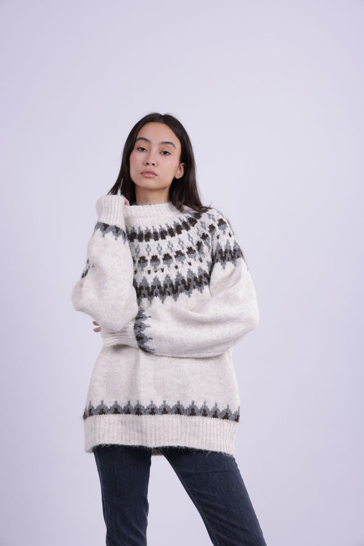 TRADITIONAL JACQUARD KNIT