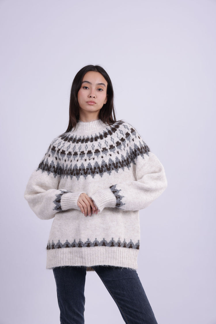 TRADITIONAL JACQUARD KNIT