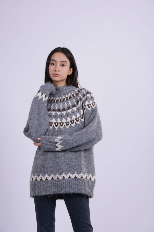 TRADITIONAL JACQUARD KNIT