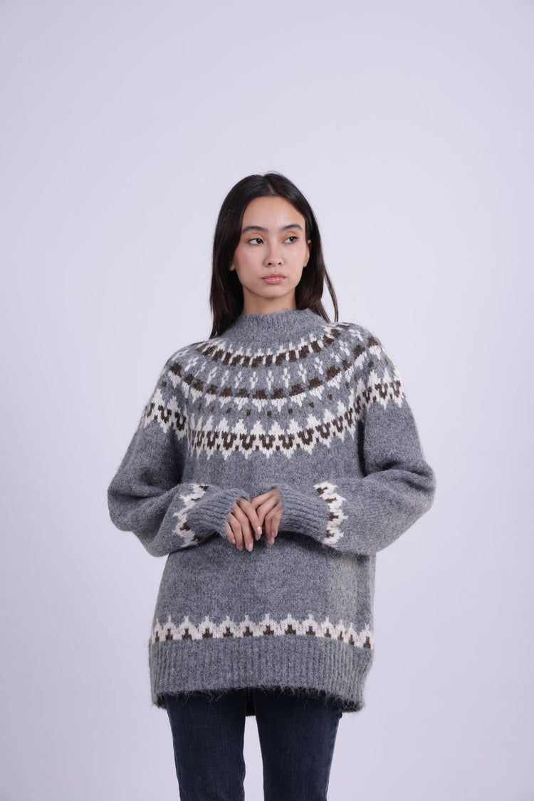 TRADITIONAL JACQUARD KNIT