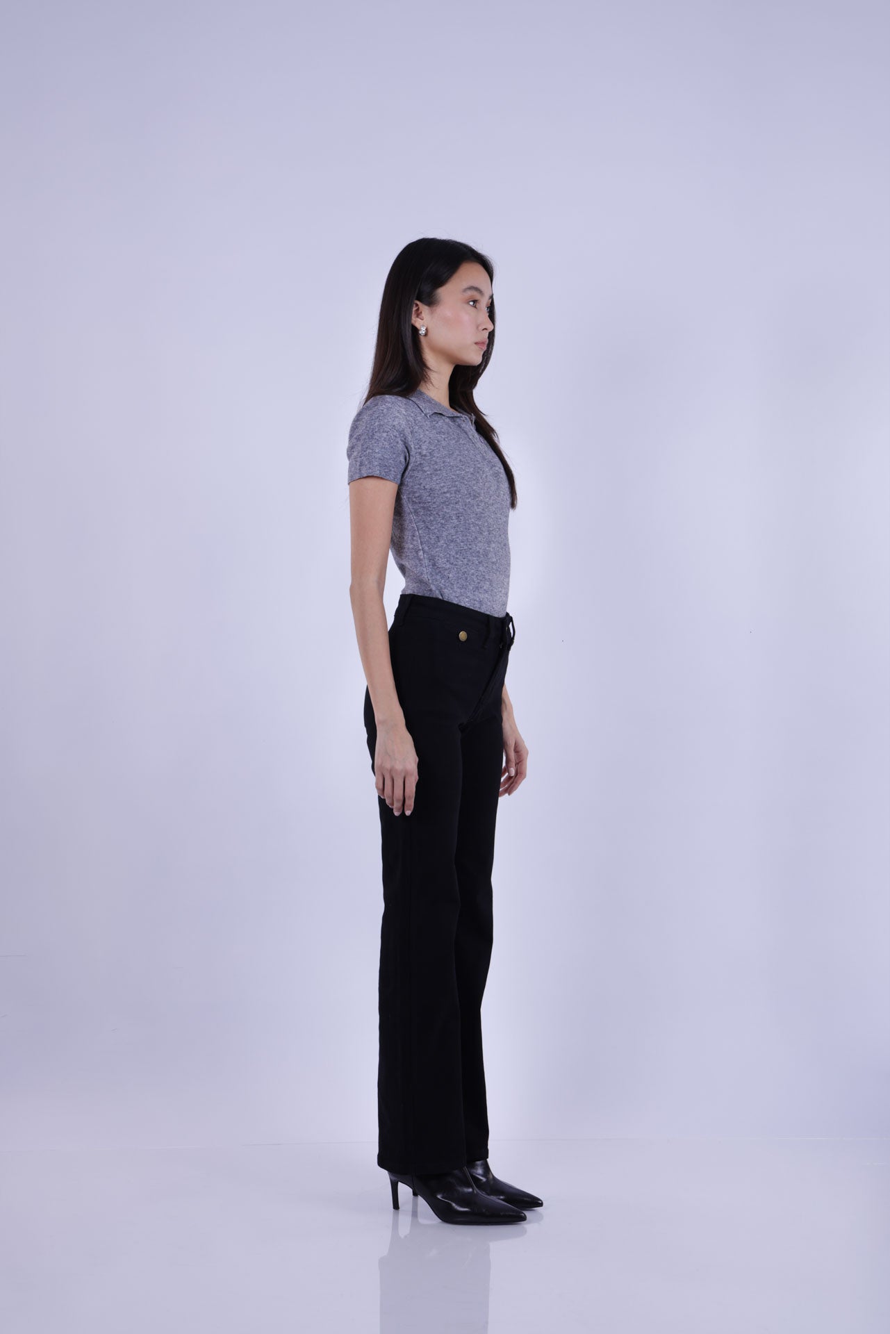 TAILORED STRAIGHT LEG TROUSERS