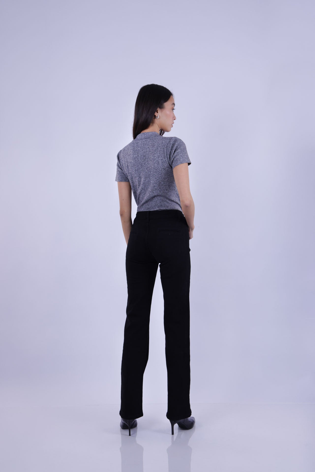 TAILORED STRAIGHT LEG TROUSERS