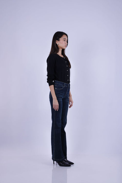 CLASSIC DARK STRAIGHT JEANS