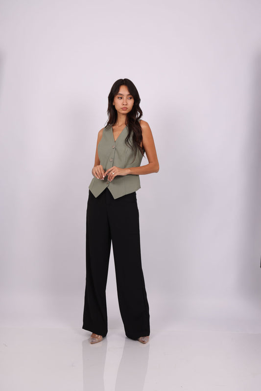 BUTTON VEST