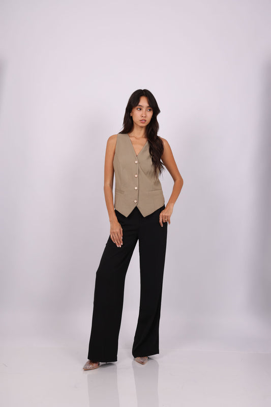 BUTTON VEST