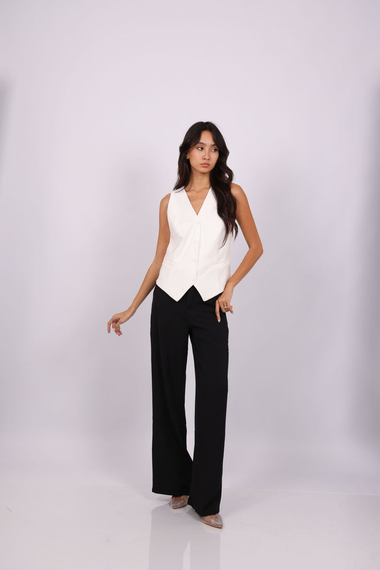 BUTTON VEST