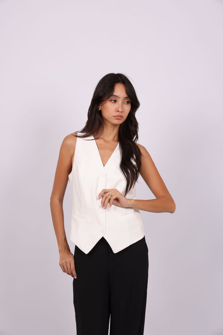 BUTTON VEST