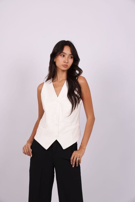 BUTTON VEST