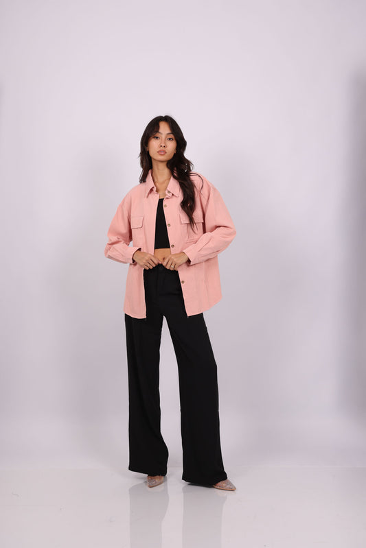 BUTTON-DOWN OVERSHIRT