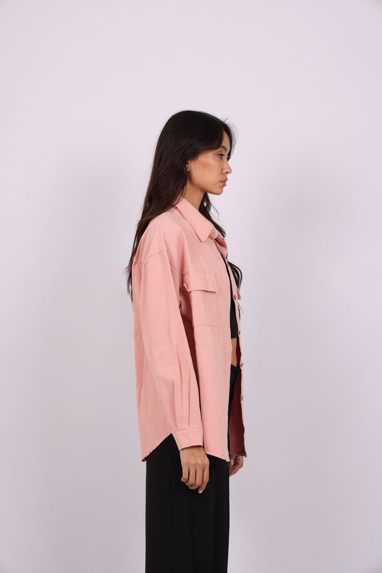 BUTTON-DOWN OVERSHIRT