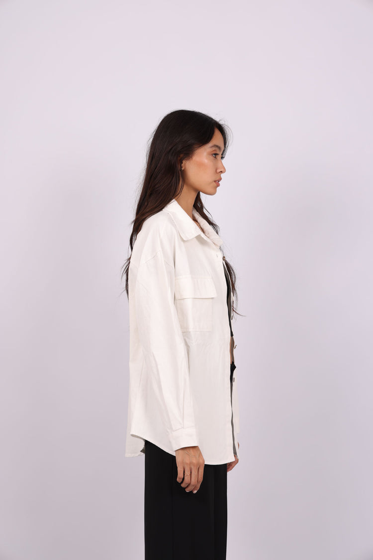 BUTTON-DOWN OVERSHIRT