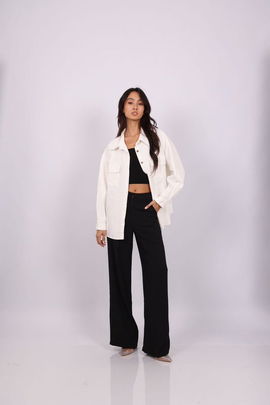 BUTTON-DOWN OVERSHIRT