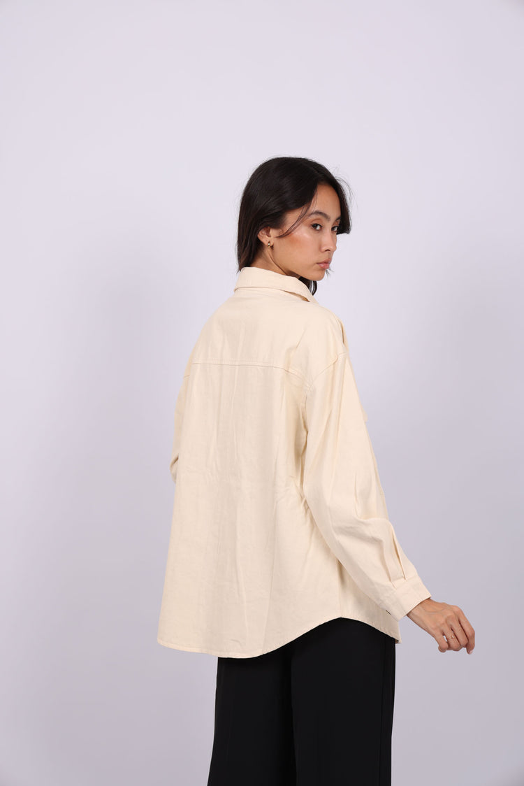 BUTTON-DOWN OVERSHIRT