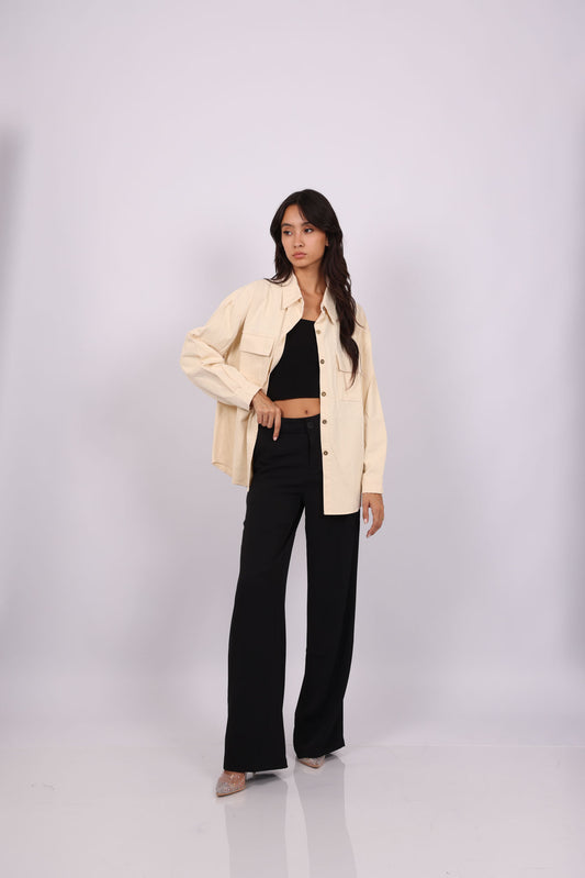 BUTTON-DOWN OVERSHIRT