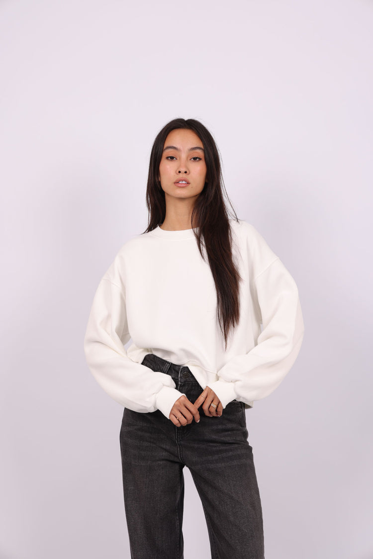 OVERSIZED CROPPED HOODIE