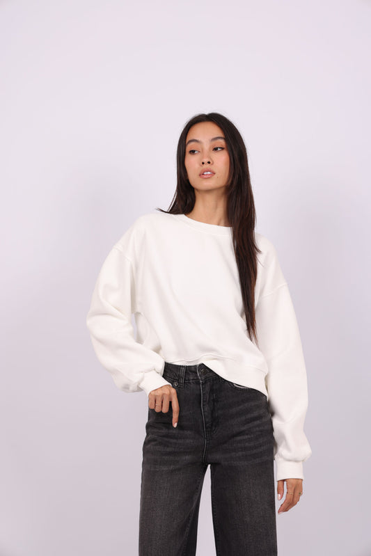 OVERSIZED CROPPED HOODIE
