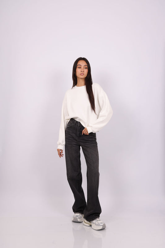 OVERSIZED CROPPED HOODIE