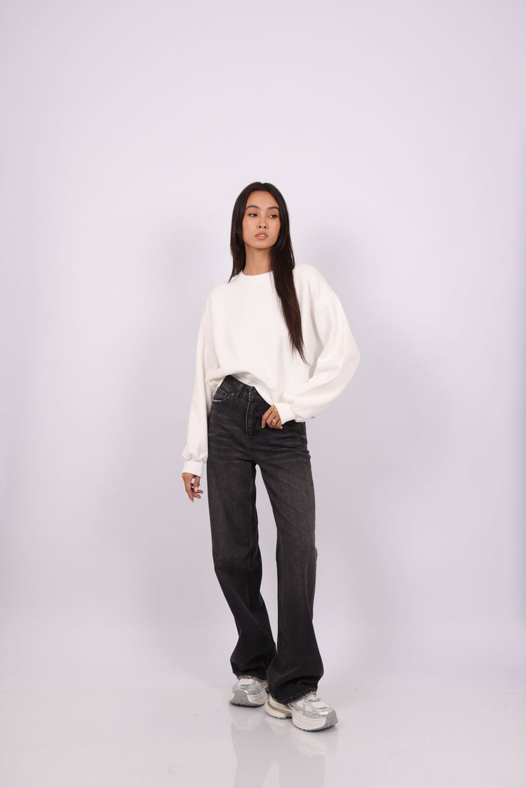 OVERSIZED CROPPED HOODIE
