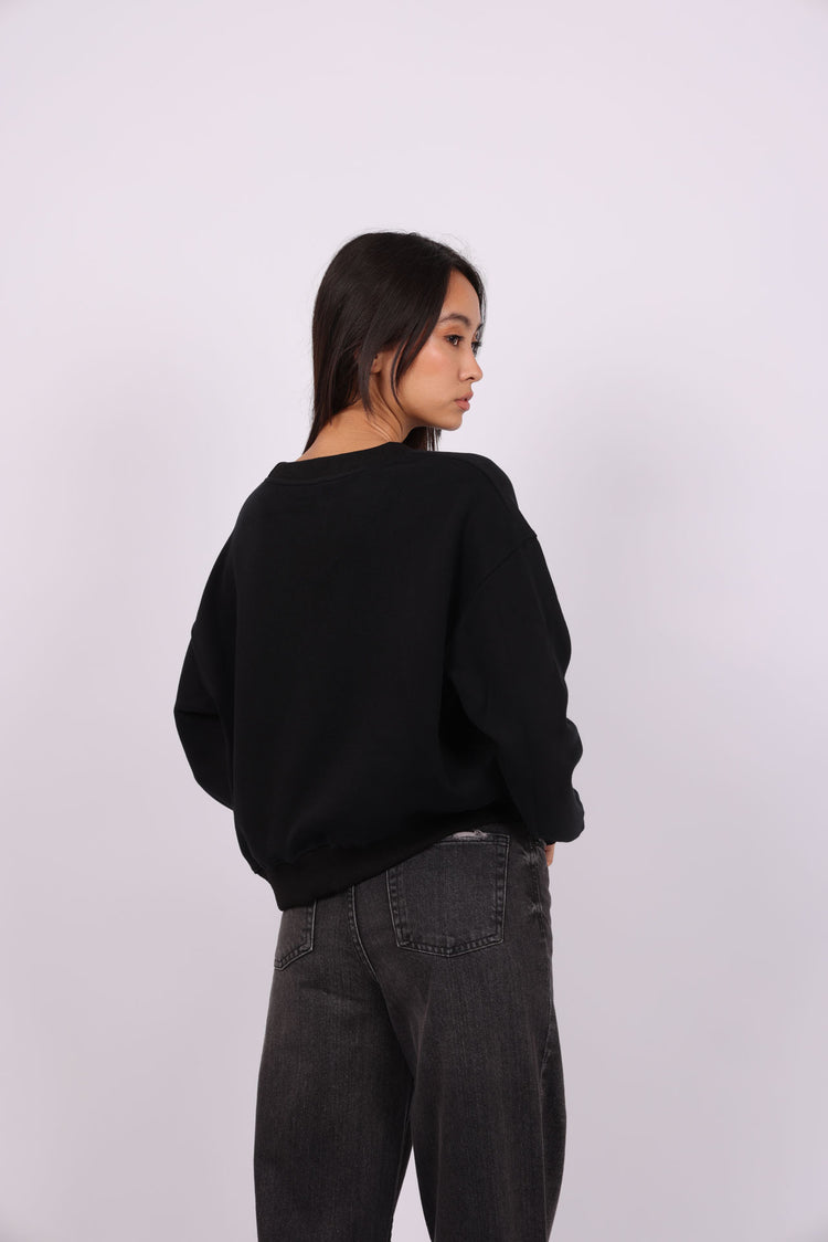 OVERSIZED CROPPED HOODIE