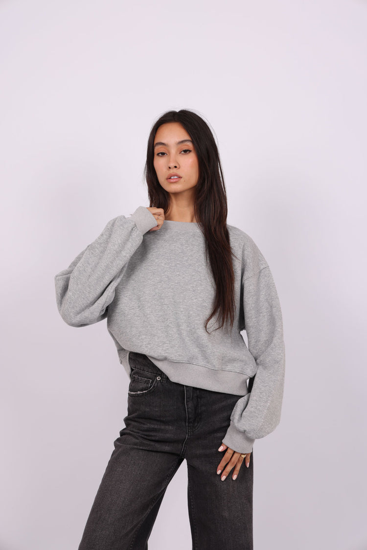 OVERSIZED CROPPED HOODIE