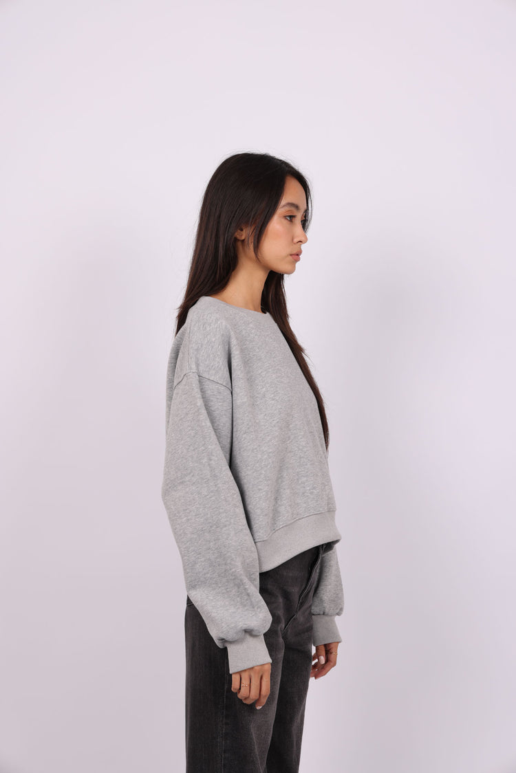 OVERSIZED CROPPED HOODIE