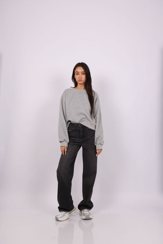 OVERSIZED CROPPED HOODIE