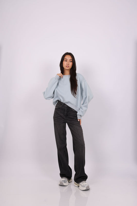 OVERSIZED CROPPED HOODIE