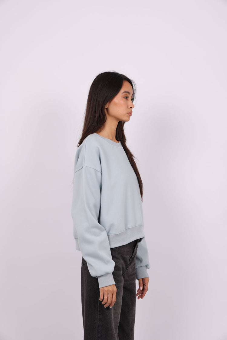 OVERSIZED CROPPED HOODIE