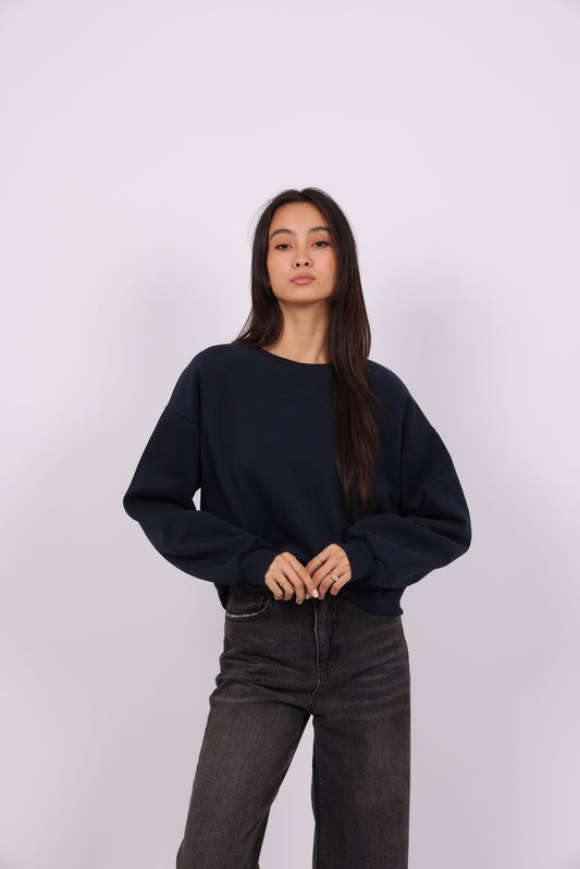 OVERSIZED CROPPED HOODIE