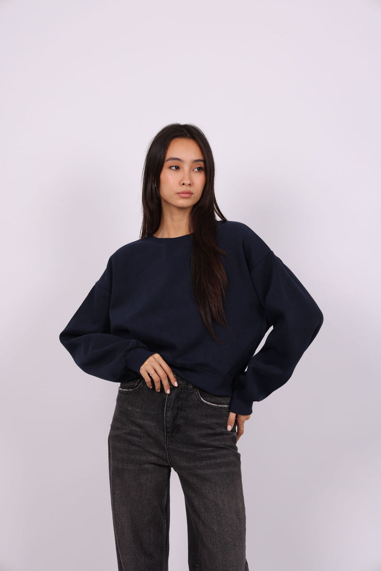 OVERSIZED CROPPED HOODIE