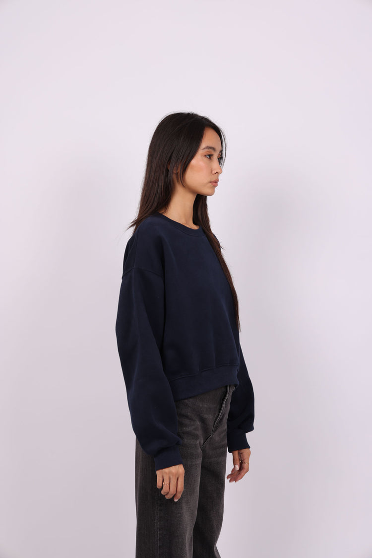 OVERSIZED CROPPED HOODIE