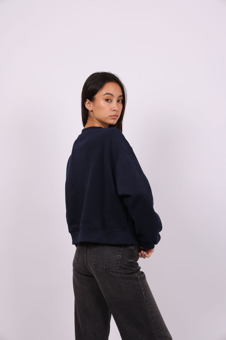 OVERSIZED CROPPED HOODIE