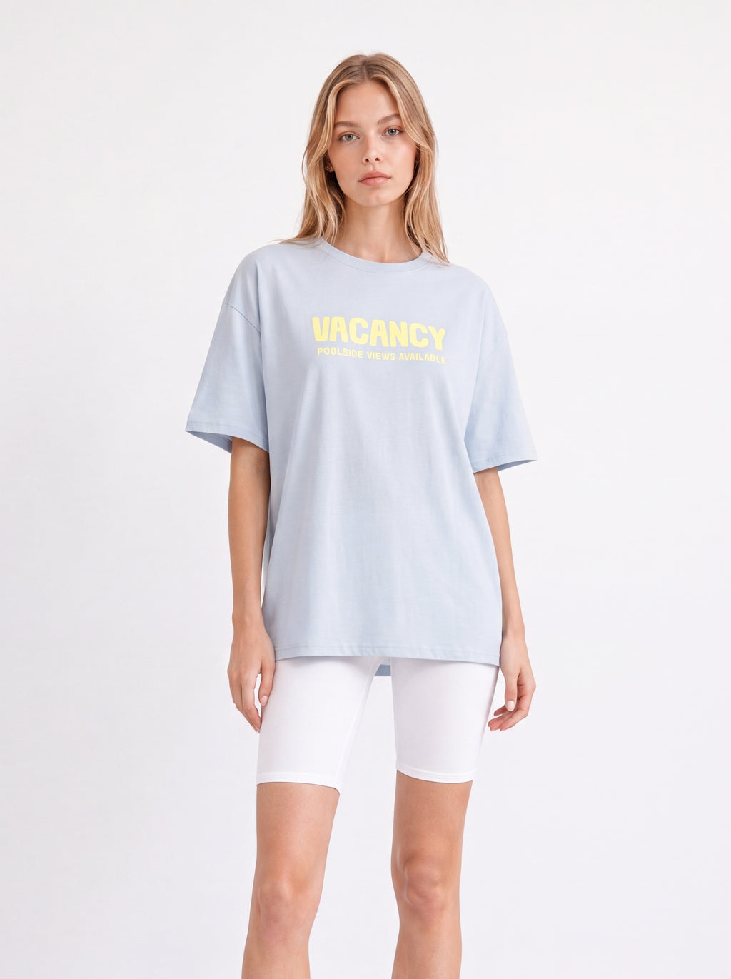 VACANCY OVERSIZED GRAPHIC T-SHIRT