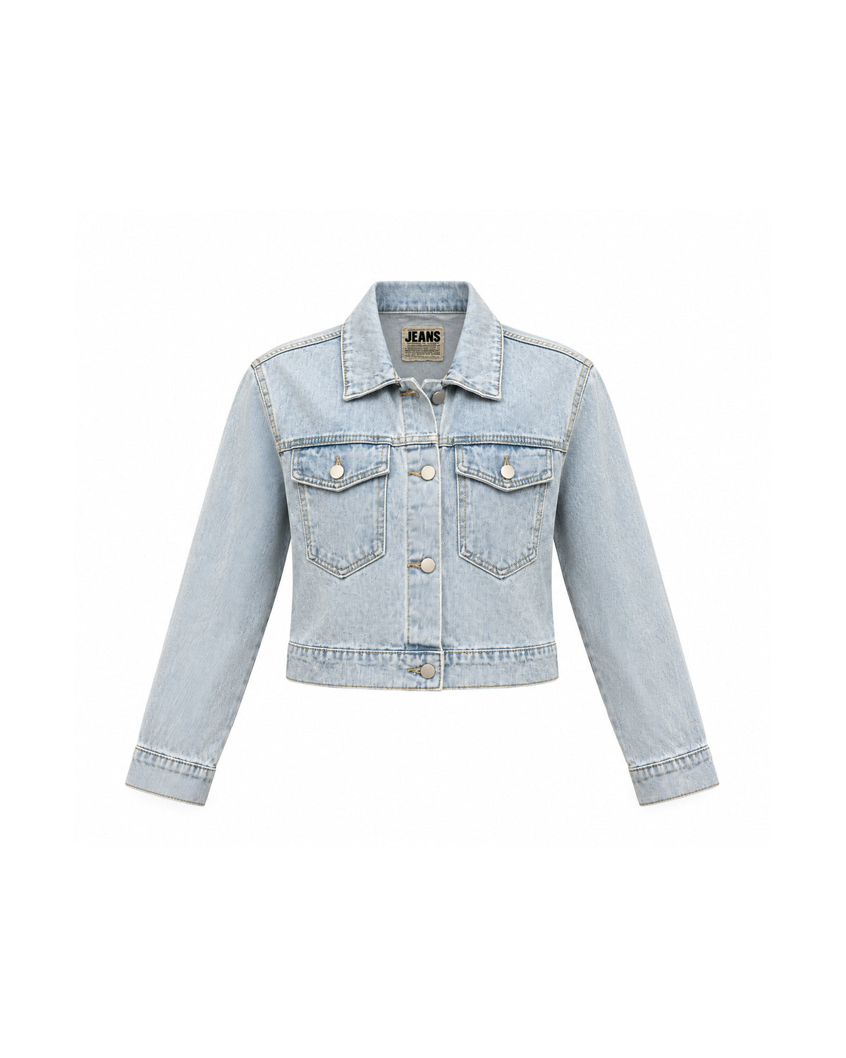 CROPPED CLASSIC DENIM JACKET