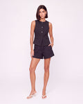 ROUND-NECK BUTTONED VEST